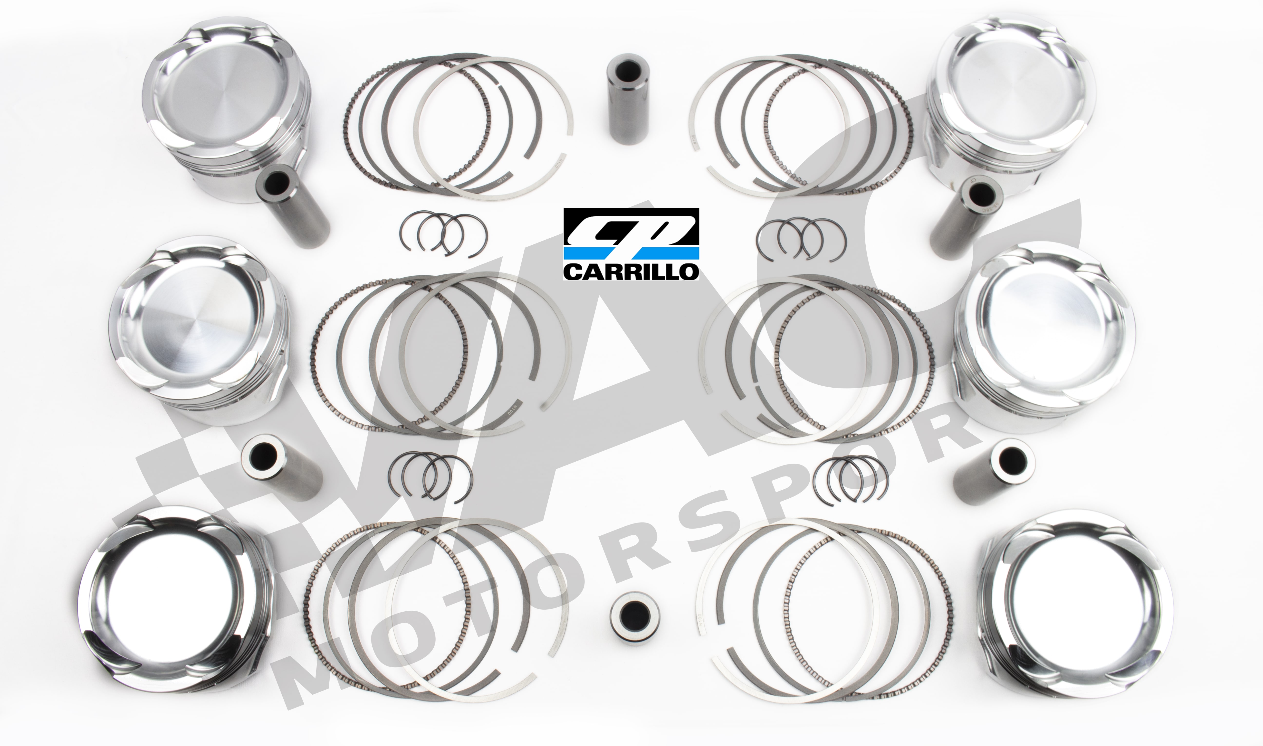 CP-Carrillo Forged Piston Set, BMW S38 3.5/3.6/3.8L